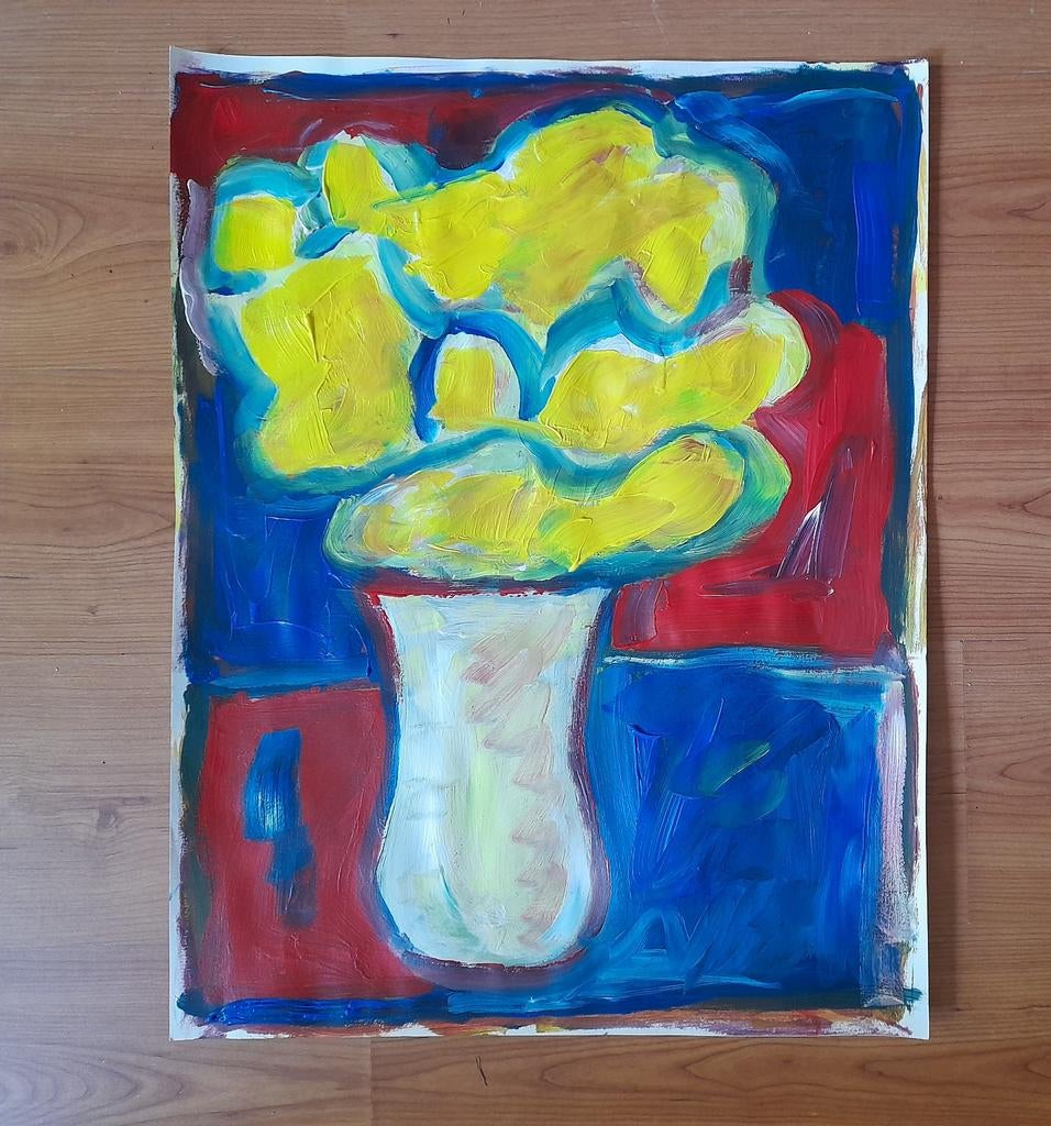 Modern schilderij, Ophalen of Verzenden