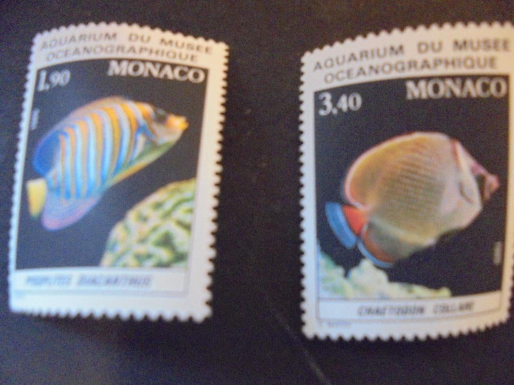 Monaco yvert 1541/1542 postfris, Verzenden, Monaco, Postfris