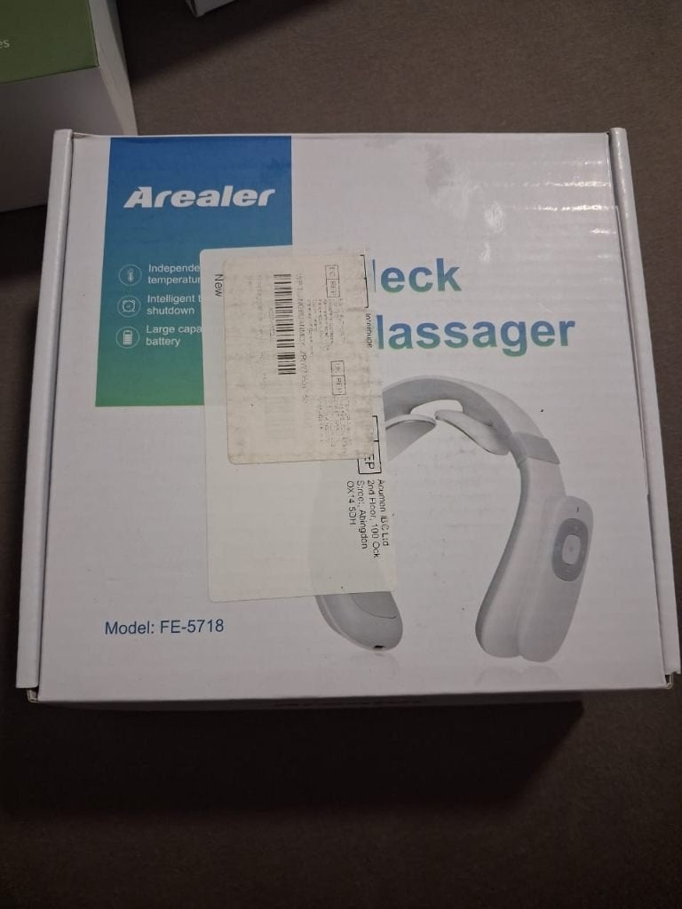 Arealer Neck Massager – Model FE-5718, Sport en Fitness, Massageproducten, Ophalen of Verzenden, Nieuw, Apparaat