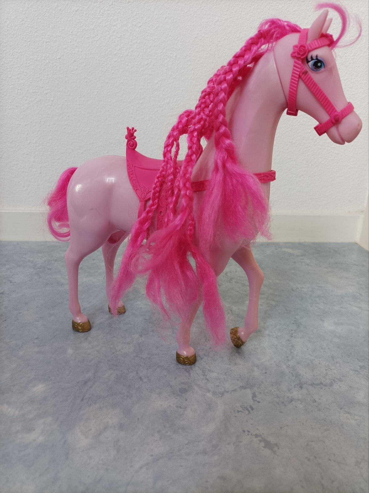 Barbiepaard hoogte 38 cm, Ophalen of Verzenden