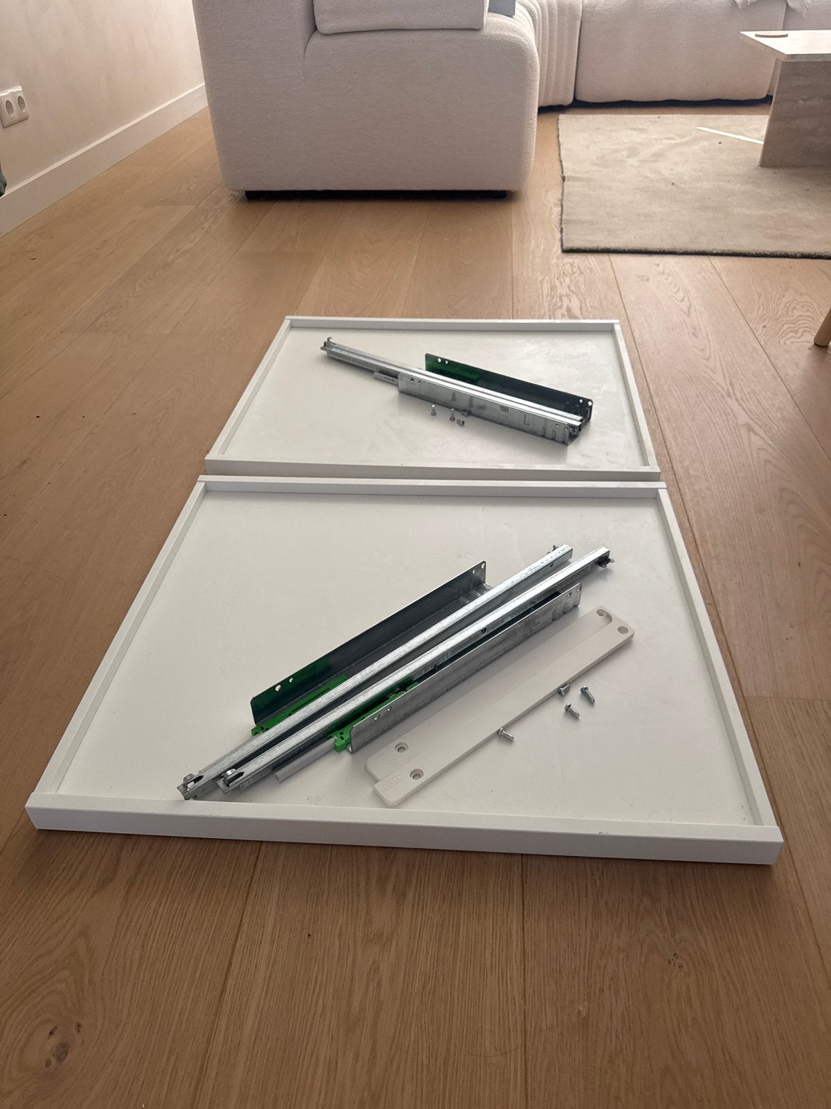 IKEA pax Komplement Uittrekbare Plank 75x58 (2 stuks), Ophalen, Gebruikt
