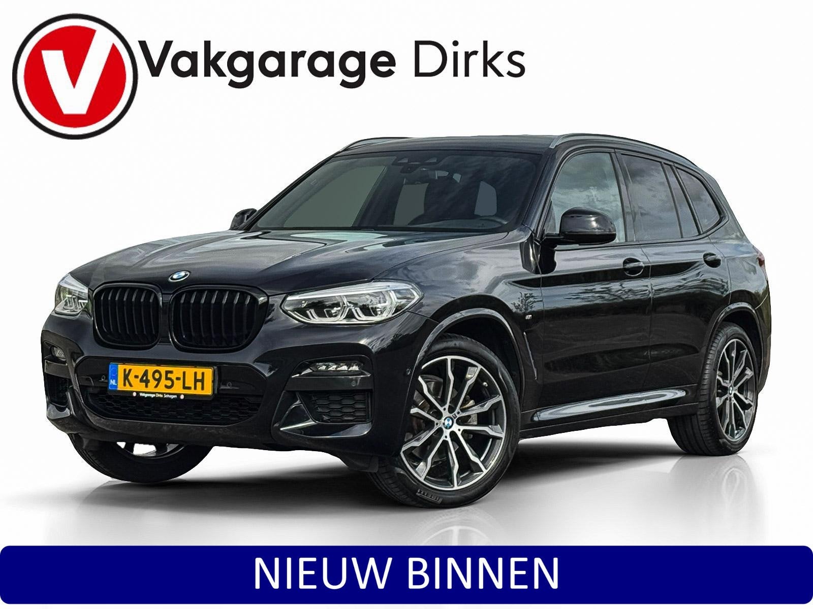 BMW X3 xDrive20i M-Sport ✅ Trekhaak ✅ Leder ✅ Head-Up, Automaat, 15 km/l, Gebruikt, 4 cilinders
