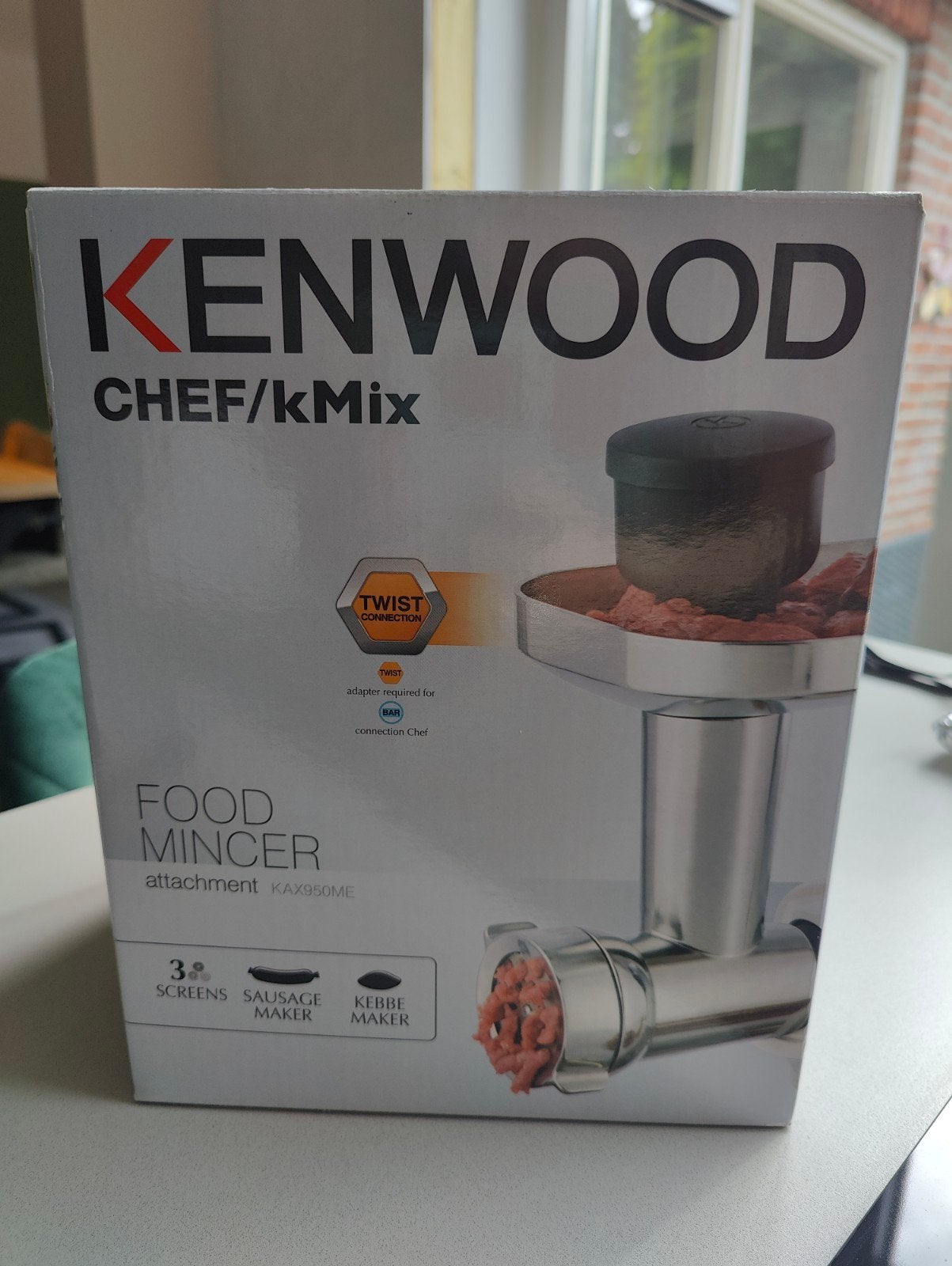 Kenwood accesoire Vleesmolen KAX950ME, 4 liter of meer, Ophalen of Verzenden, Nieuw, 3 snelheden of meer
