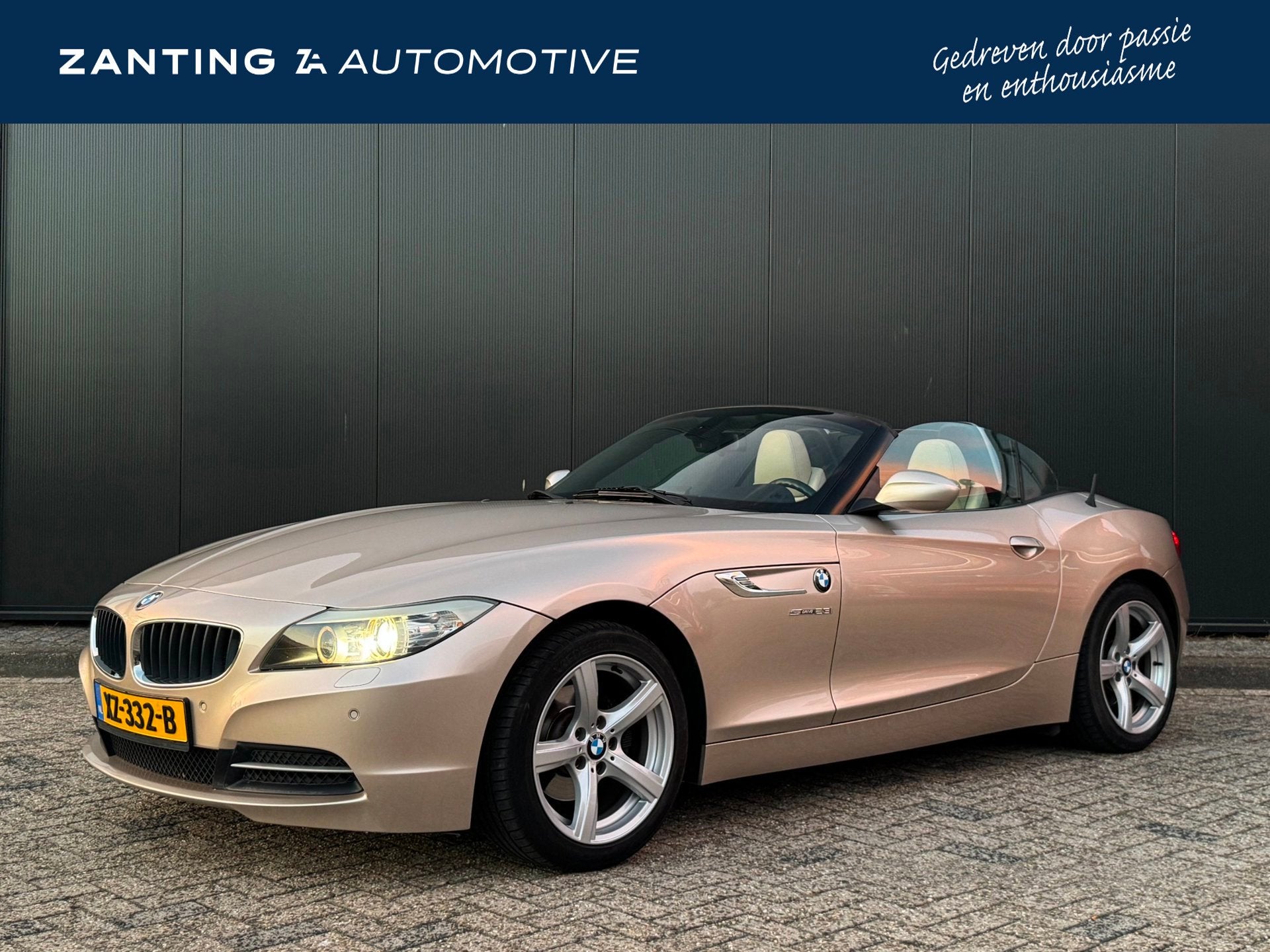 BMW Z4 Roadster SDrive23i | 100% Onderhoudshistorie! | Zeer, Auto's, BMW, Euro 5, Beige, 2497 cc, Cabriolet
