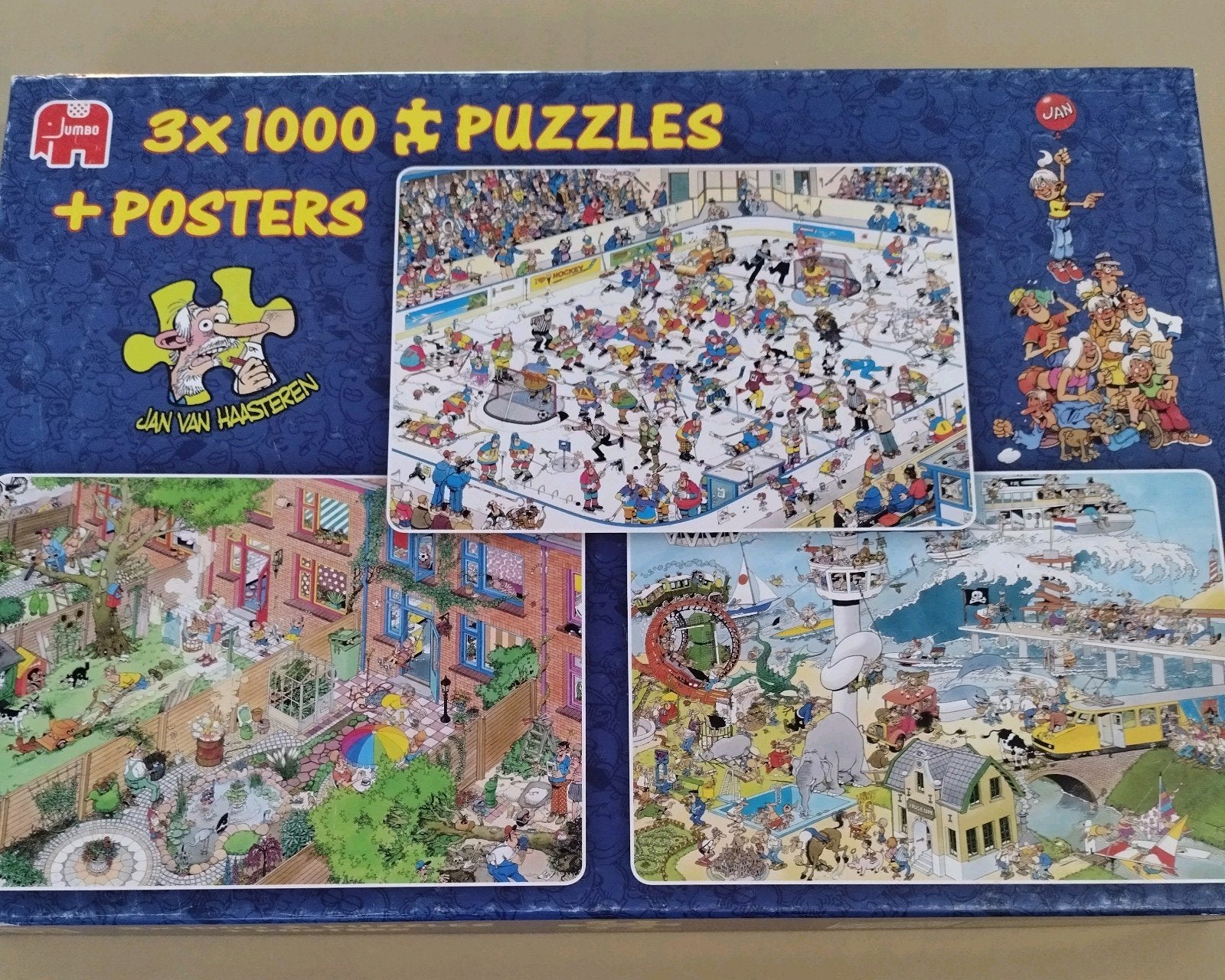 Jan van Haasteren puzzels, Ophalen of Verzenden, 500 t/m 1500 stukjes, Gebruikt