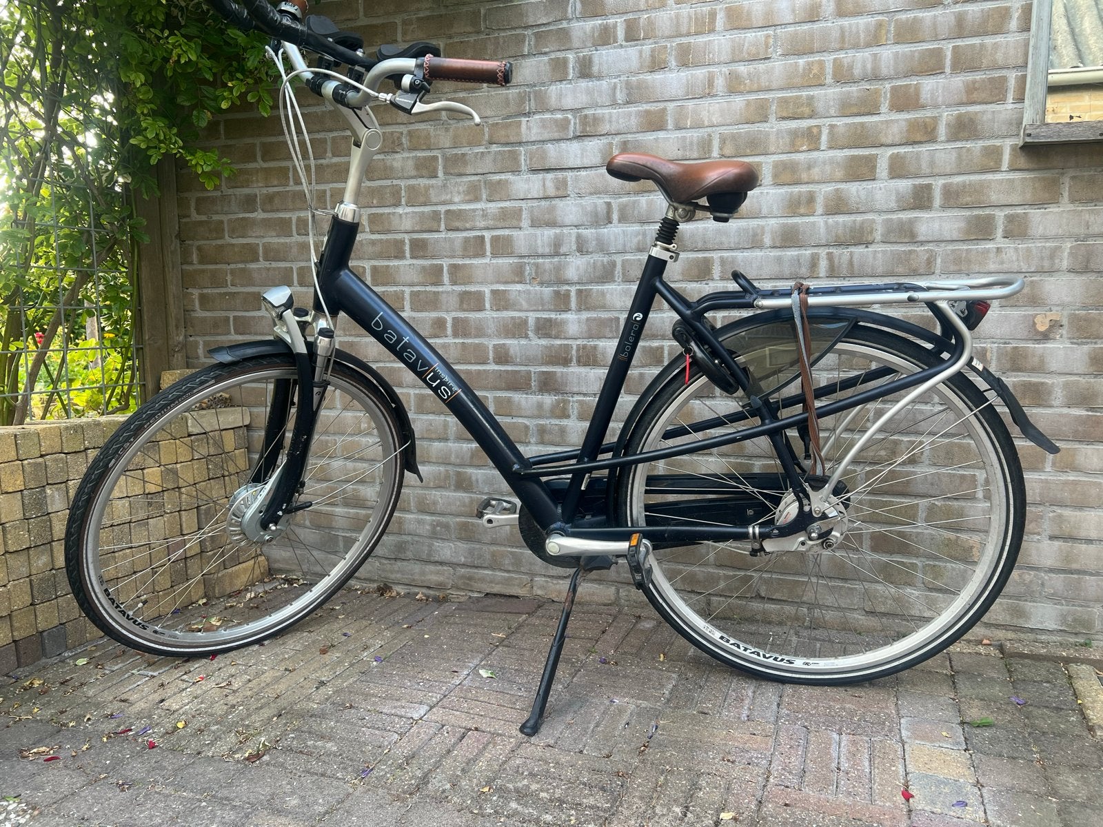 Batavus Inspire Damesfiets - Frame 57 cm, Ophalen, Gebruikt, Velgrem, Versnellingen