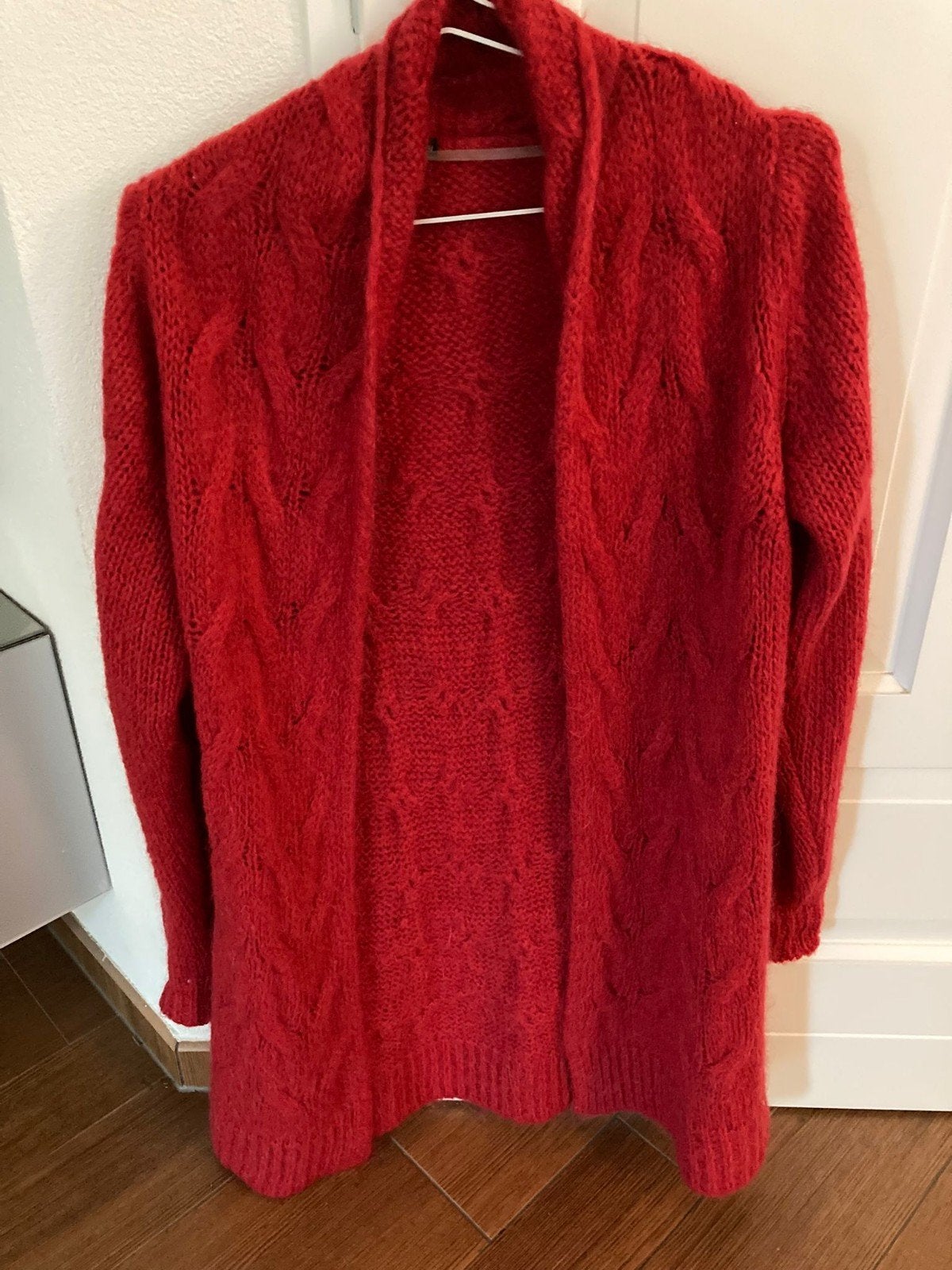 Gebreid rood vest - Summum Woman, Maat 38/40 (M), Summum Woman, Ophalen of Verzenden, Zo goed als nieuw