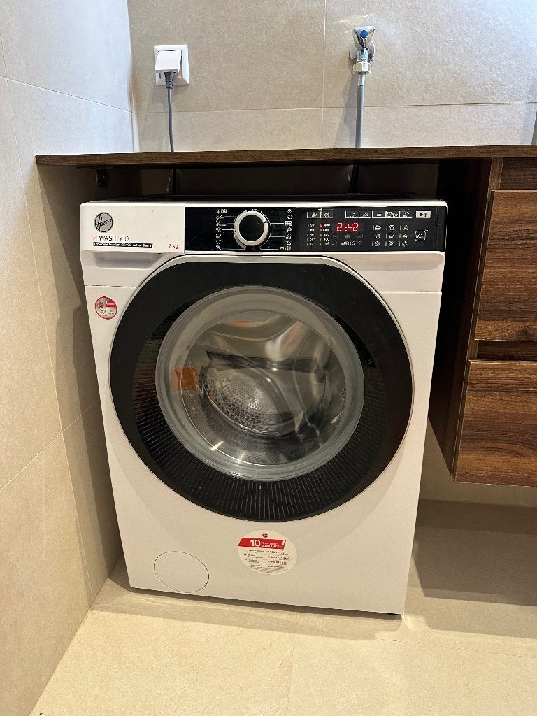 Hoover H-Wash 500, Ophalen, 1200 tot 1600 toeren, Gebruikt, 8 tot 10 kg