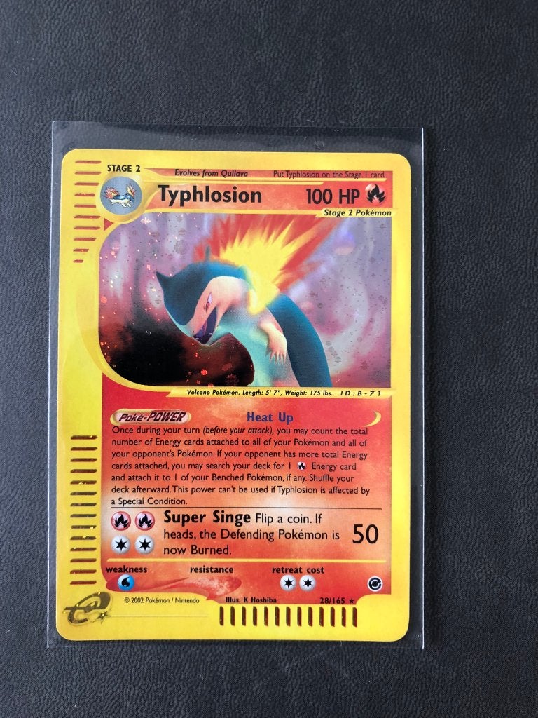 Expedition - Typhlosion Holo, Ophalen of Verzenden, Nieuw, Losse kaart