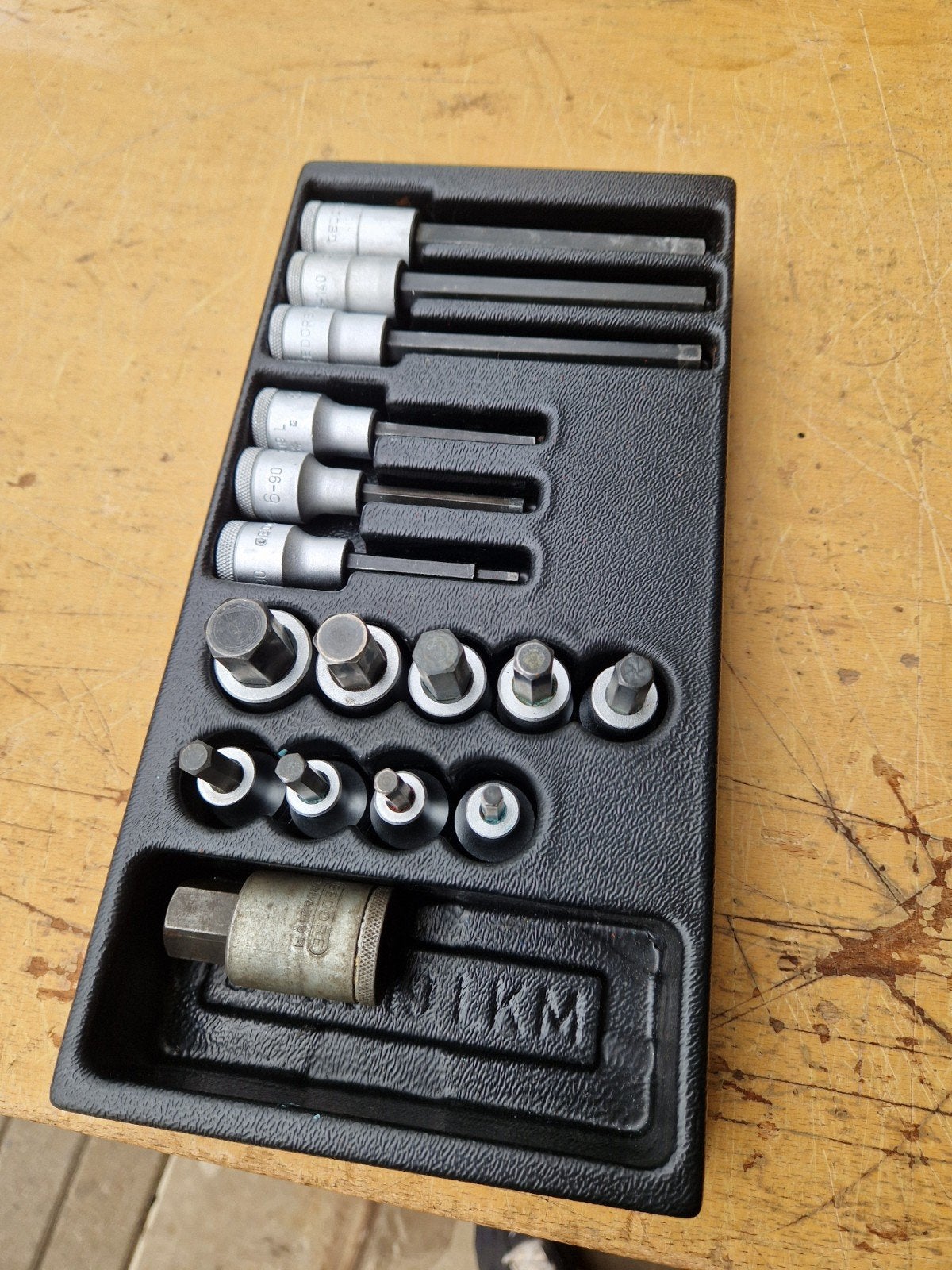 Gedore module inbusdopen 1/2", Auto diversen, Autogereedschap, Ophalen of Verzenden, Gebruikt