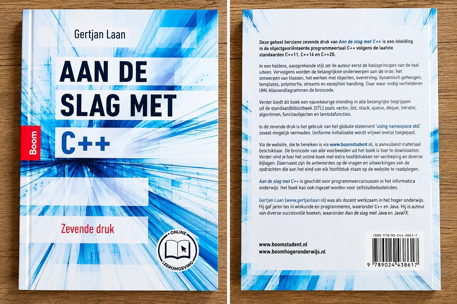 Aan de slag met C++ - Zevende druk - Gertjan Laan, Ophalen of Verzenden, Nieuw, Programmeertaal of Theorie, Gertjan Laan