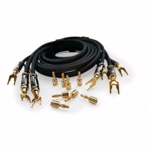 Ludic Hera Luidsprekerbekabeling set 2,5 mtr NIEUW, Ophalen of Verzenden, Nieuw, 2 tot 5 meter, Luidsprekerkabel