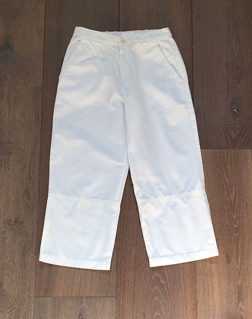 NIEUW Red&Blu stralend witte ¾ broek/wijde broek; mt 140/146, Kinderen en Baby's, Kinderkleding | Maat 140, Broek, Meisje, Red&Blu