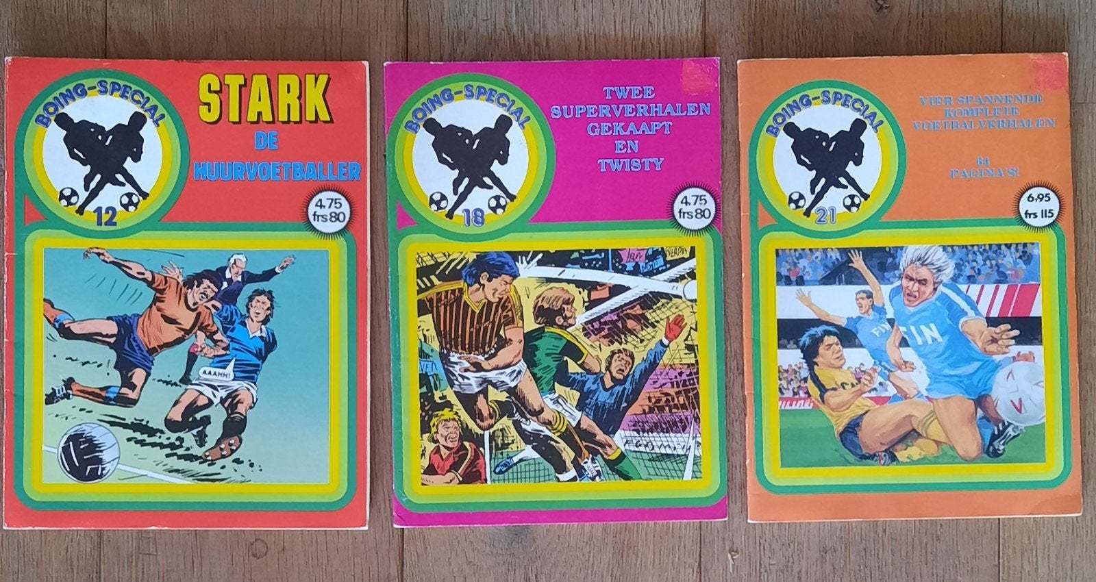 Boing Special John Stark voetbalstripboeken per stuk, Meerdere stripboeken, Ophalen of Verzenden, Gelezen, Diverse