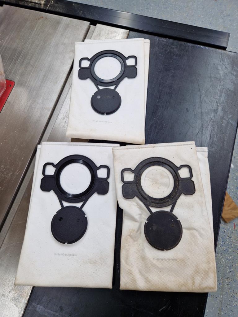 3 Stofzuigerzakken geschikt voor Makita stofzuigers, Witgoed en Apparatuur, Stofzuigers, Ophalen of Verzenden
