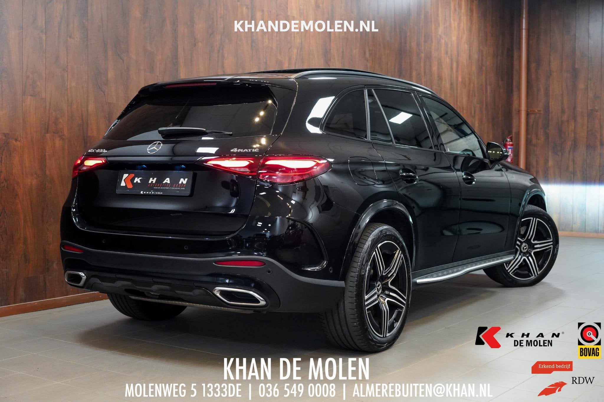 Mercedes-Benz GLC-klasse 400e 4MATIC AMG Line Pano|Trekhaak|, Auto's, Automaat, Gebruikt, Euro 6, 4 cilinders
