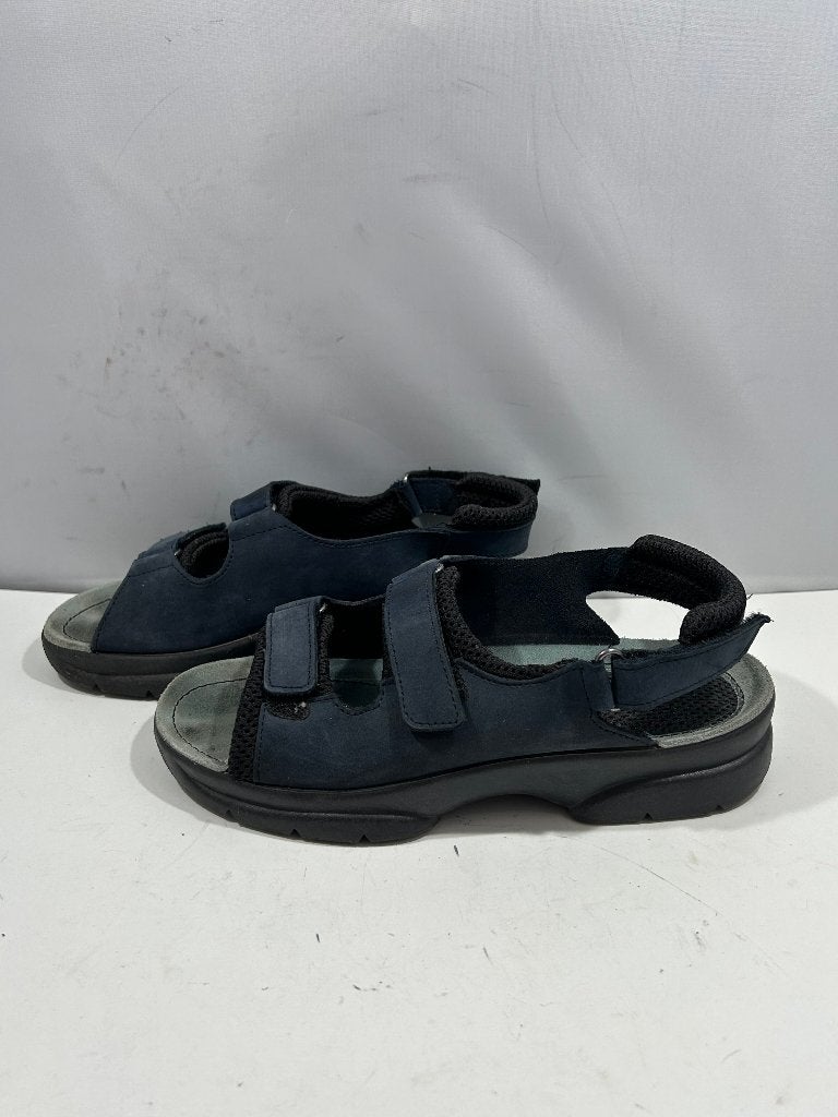 Rohde, maat 37 super comfortabele blauwe sandalen., Rohde, Sandalen of Muiltjes, Gedragen, Verzenden