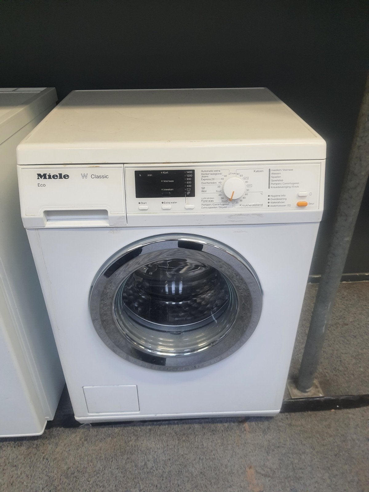 Miele W Classic Eco Wasmachine, Gebruikt, Ophalen of Verzenden, 85 tot 90 cm, 1200 tot 1600 toeren