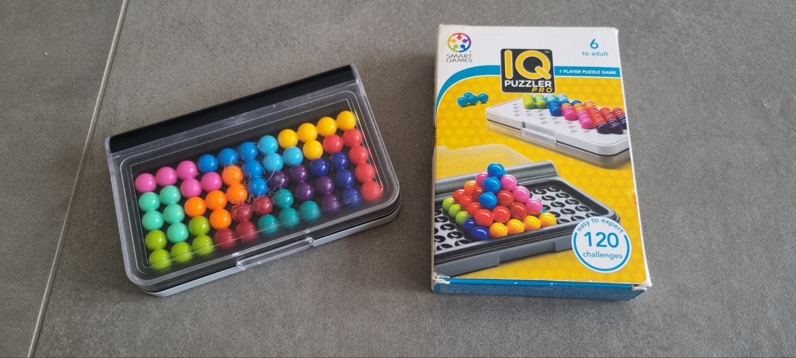 SmartGames IQ Puzzler Pro - Logisch denkspel, Ophalen of Verzenden, Minder dan 500 stukjes, Zo goed als nieuw, Overige typen