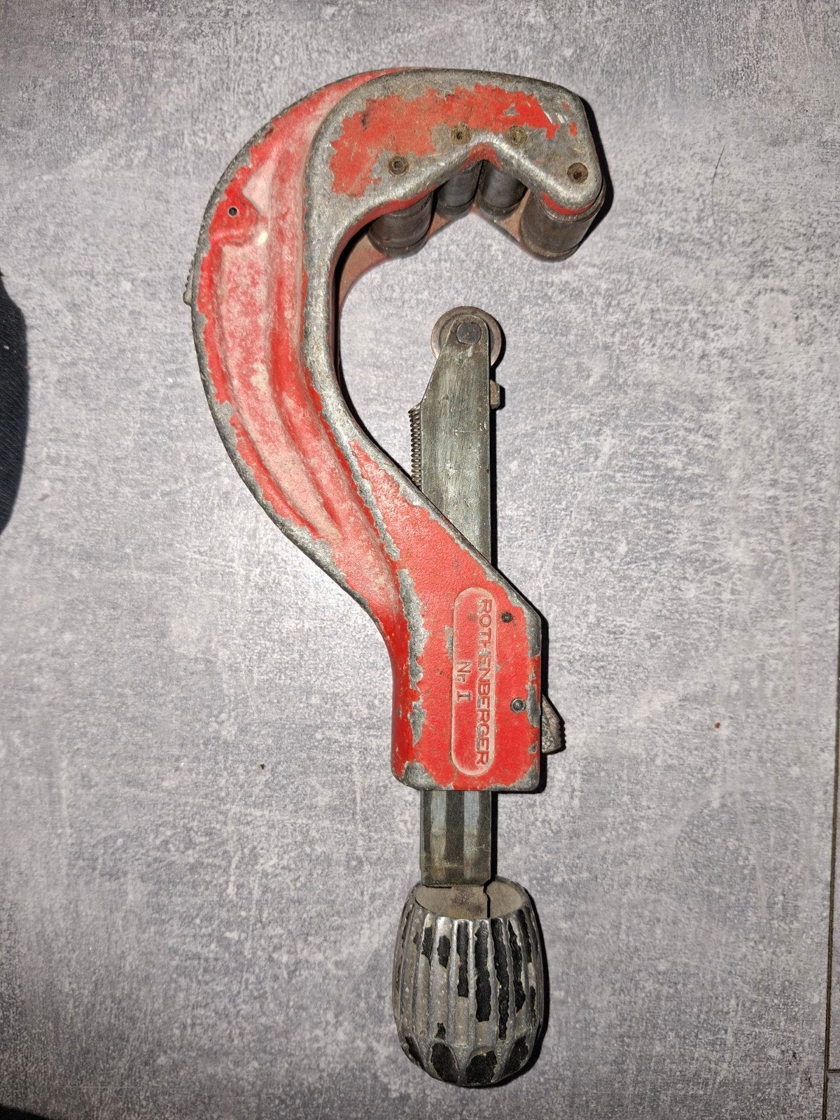 Rothenberger No. 1 Pijpsnijder - Gebruikt, Ophalen of Verzenden, Gebruikt, Snijgereedschap, Overige merken