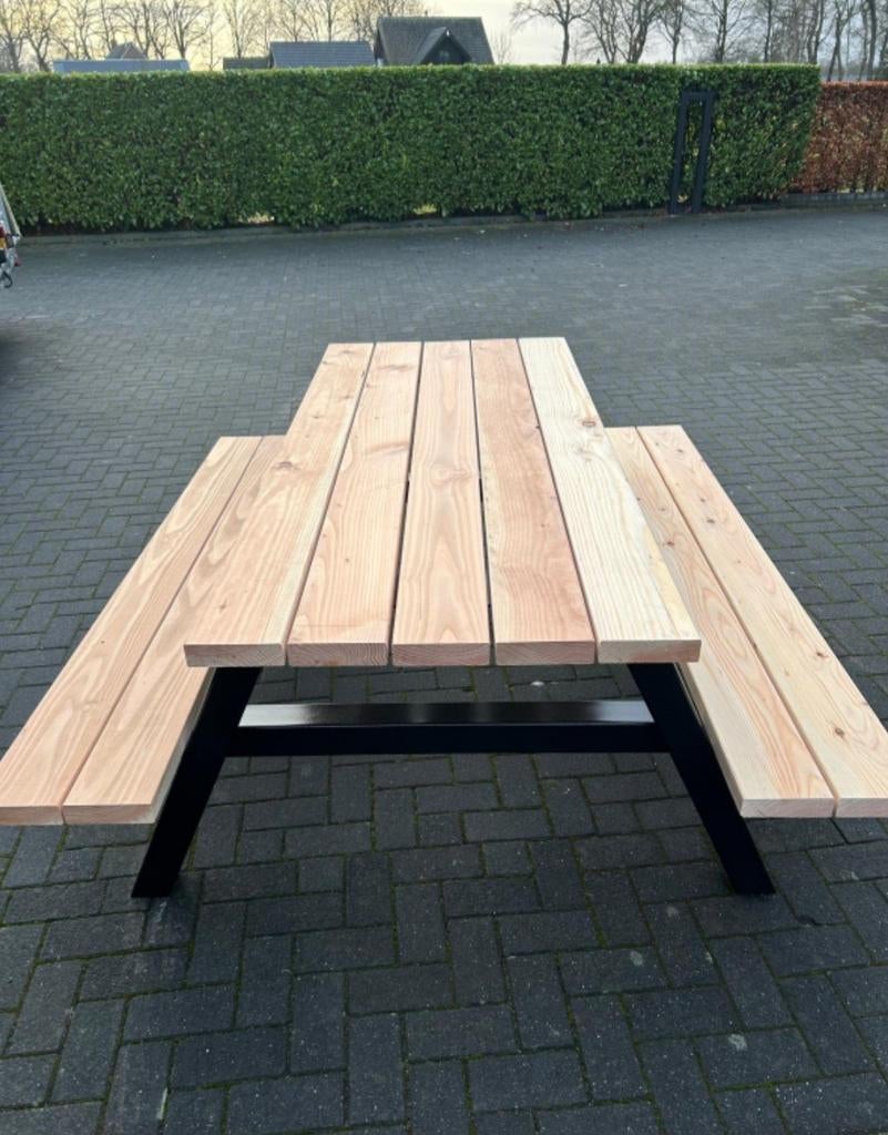 Picknick tafels 395 euro p/st, Ophalen, Rechthoekig, Hout
