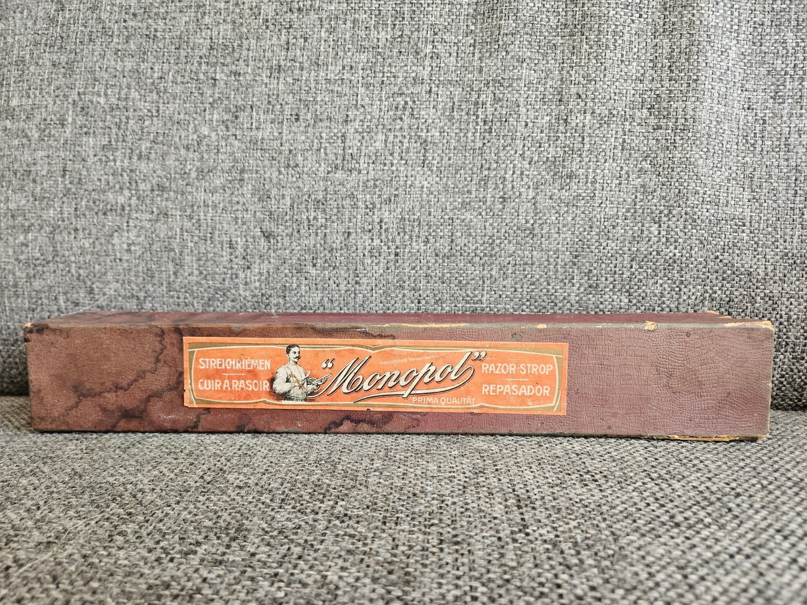 Vintage Monopol Scheermes Strop - Prima Kwaliteit, Ophalen of Verzenden