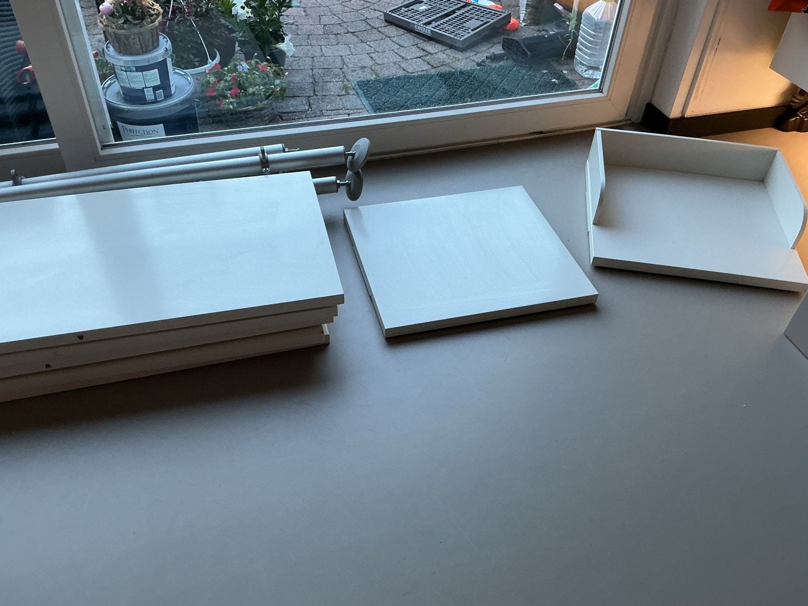 IKEA Stolmen  kast onderdelen: planken en staanders, Huis en Inrichting, Ophalen, Gebruikt