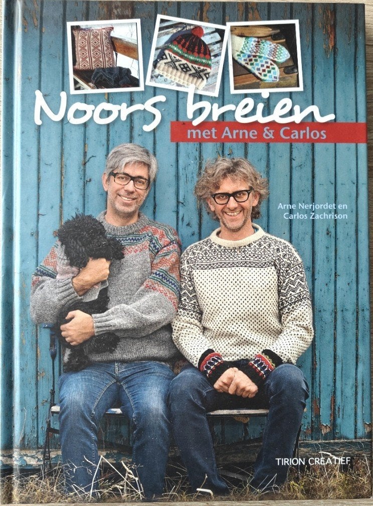 NOORS BREIEN, MET ARNE EN CARLOS., Ophalen of Verzenden, Zo goed als nieuw, Breien, Patroon of Boek