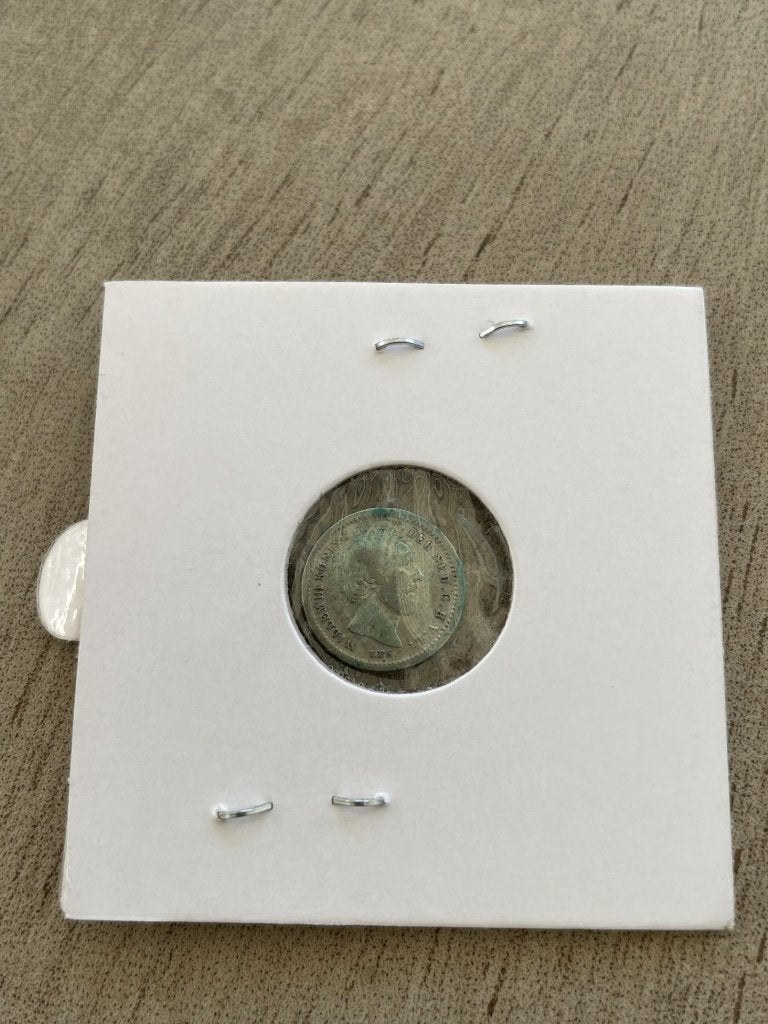 3 Leuke Nederlandse munten, Verzenden, Koning Willem III, Losse munt, Zilver