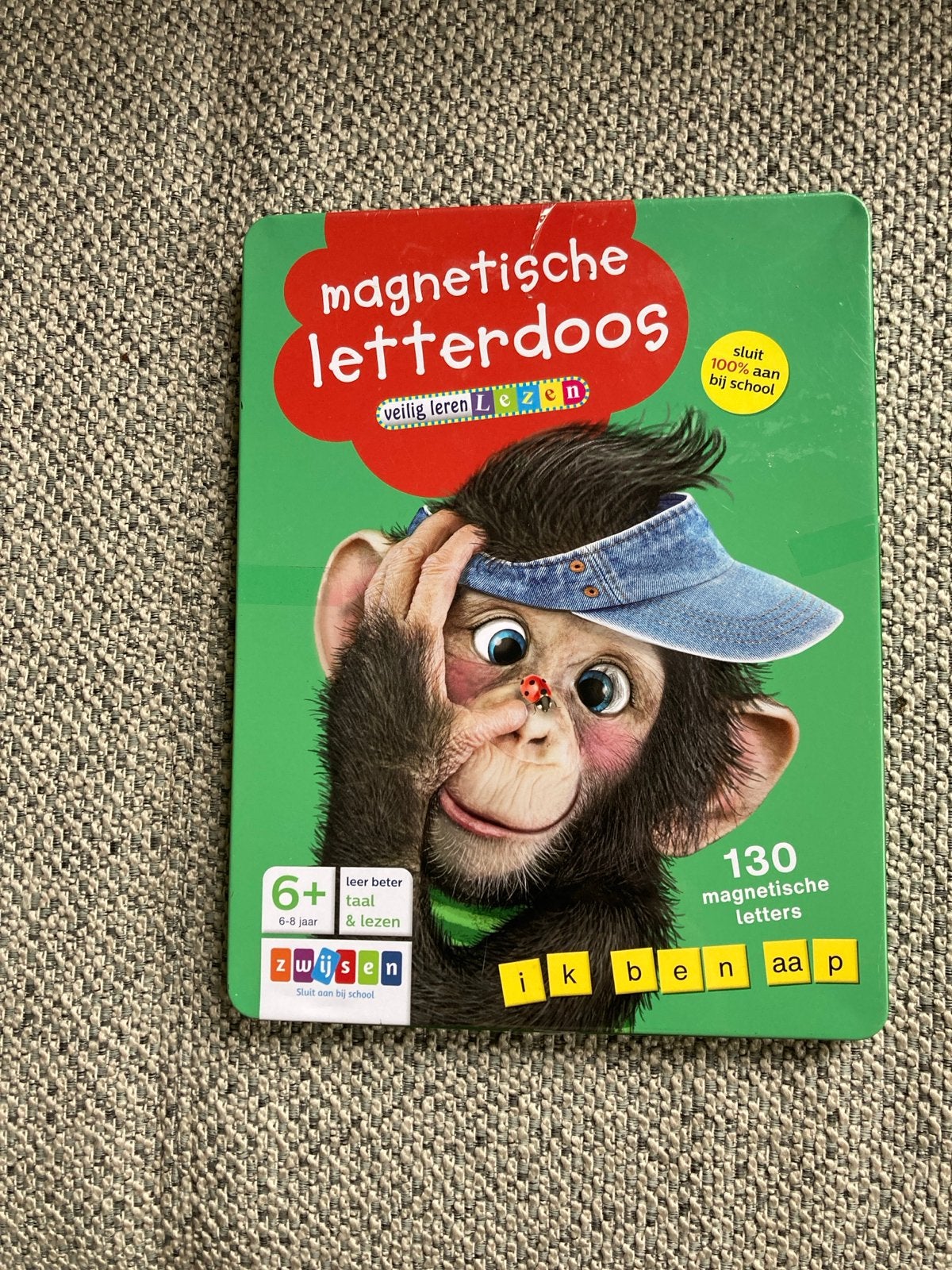 Magnetische Letterdoos - Veilig Leren Lezen (6-8 jaar), Ophalen of Verzenden, Gebruikt, Taal en Lezen