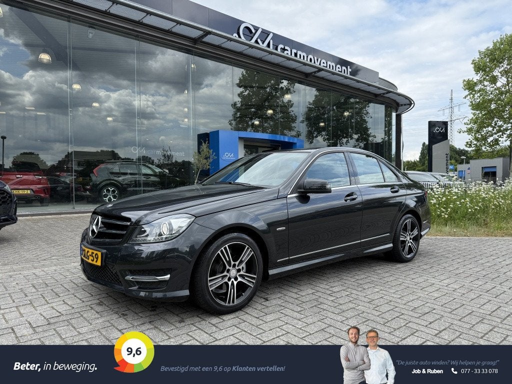 Mercedes-Benz C-Klasse 180 Ambition EDITION C | AMG | Xenon, Auto's, Achterwielaandrijving, 4 cilinders, 157 pk, Leder en Stof