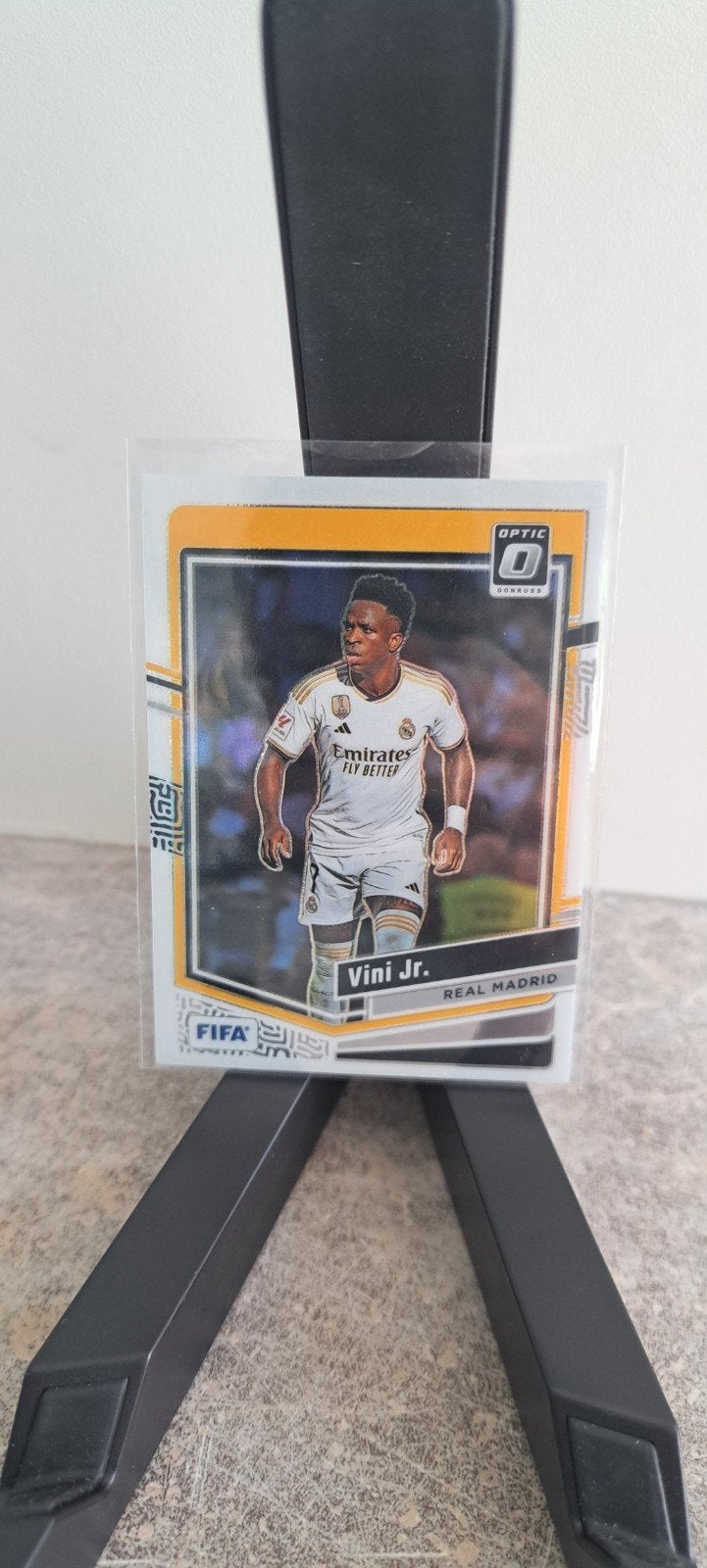 Vini Jr. Real Madrid Optic Donruss #119., Ophalen of Verzenden, Zo goed als nieuw, Buitenlandse clubs, Spelerskaart