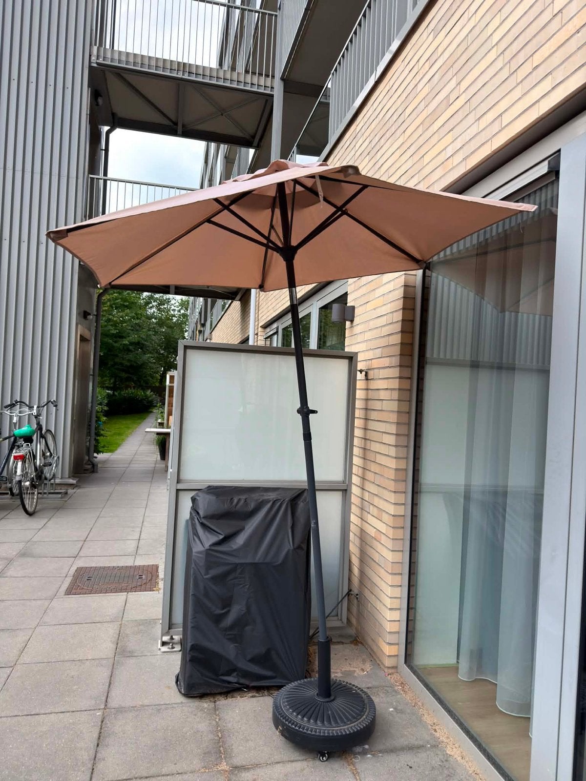 VidaXL Parasol 200x224cm, Ophalen, Nieuw, Minder dan 1 meter, Parasolvoet