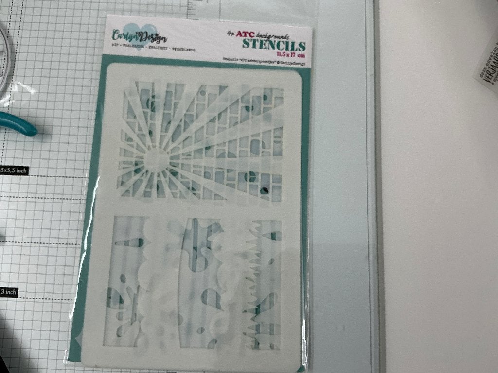 Carlijn Design4x ATC stencils en Slimline Stencils, Ophalen of Verzenden, Zo goed als nieuw