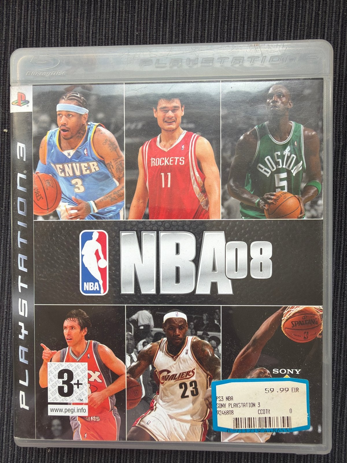 NBA 08 - PlayStation 3 (PS3) - Basketbal Game, Spelcomputers en Games, Games | Sony PlayStation 3, Gebruikt, 1 speler, Eén computer