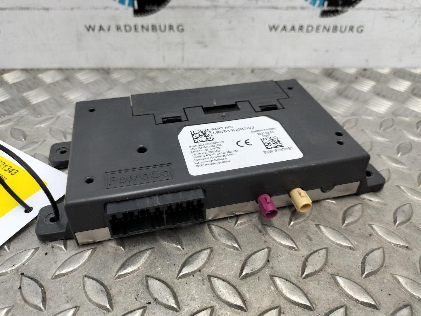 FORD FIESTA ST-LINE COMPUTER ECU LR3T14G087VJ 2021, Auto-onderdelen, Ophalen of Verzenden, Gebruikt, Stiba lid