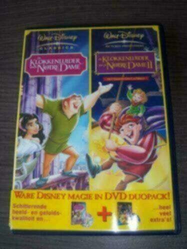 Walt Disney Klokkenluider v/d Notre Dame box in goede staat, Tekenfilm, Verzenden, Nederlands, Nederlands