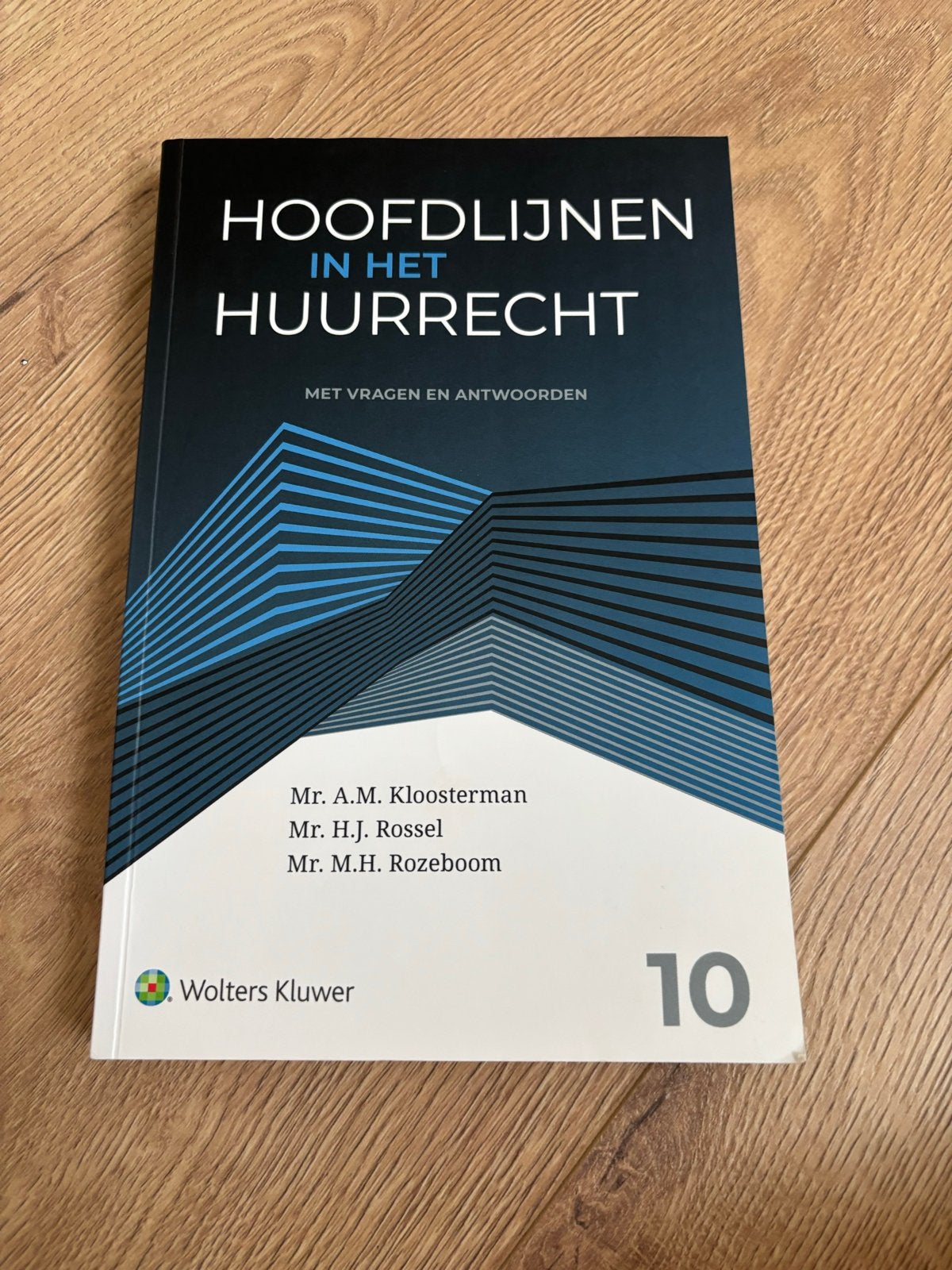 Hoofdlijnen in het Huurrecht - 10e editie, Boeken, Studieboeken en Cursussen, Ophalen of Verzenden, Gamma, Zo goed als nieuw, HBO