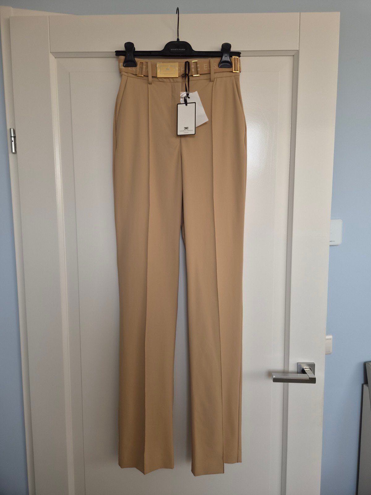 Elisabetta Franchi pantalon - Nieuw met prijskaartje, Elisabetta Franchi, Beige, Nieuw, Ophalen of Verzenden