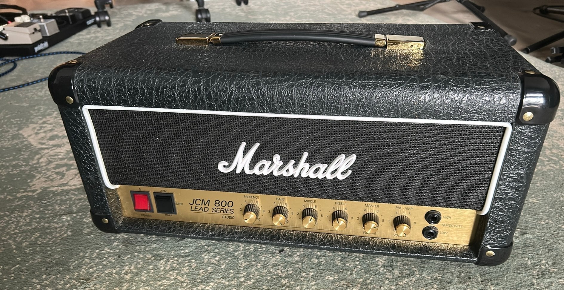 Marshall Studio JCM 800 Lead series (20 Watt, all tubes), Ophalen, Zo goed als nieuw, Gitaar, Minder dan 50 watt