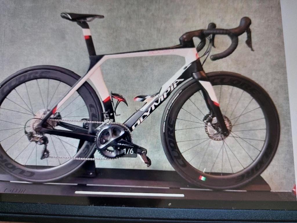 Olympia Boost, 28 inch, Carbon, Heren, Zo goed als nieuw