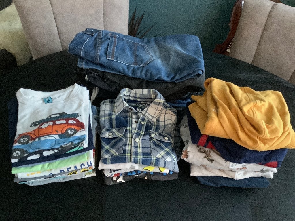 Kleding pakket jongens maat 122/128 name it, boef, HEMA, Ophalen, Zo goed als nieuw, Maat 128