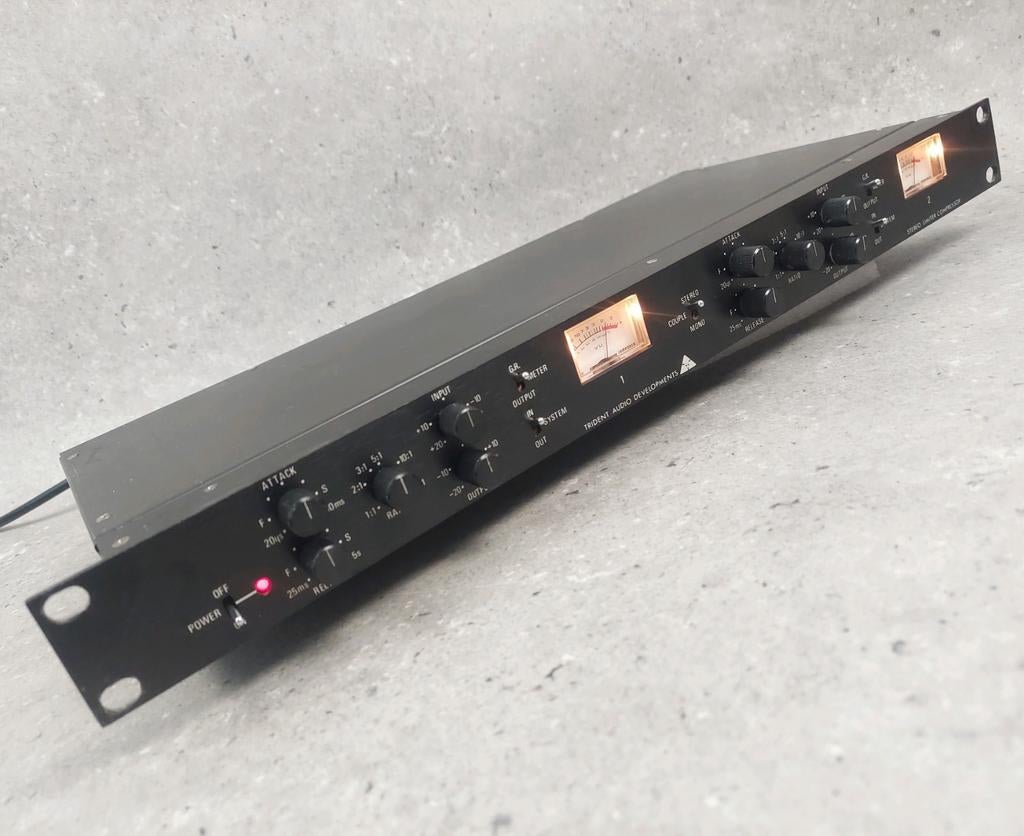 👉 Trident Audio Developments, 70's stereo FET-Compressor, Muziek en Instrumenten, Ophalen of Verzenden, Gebruikt, Compressor