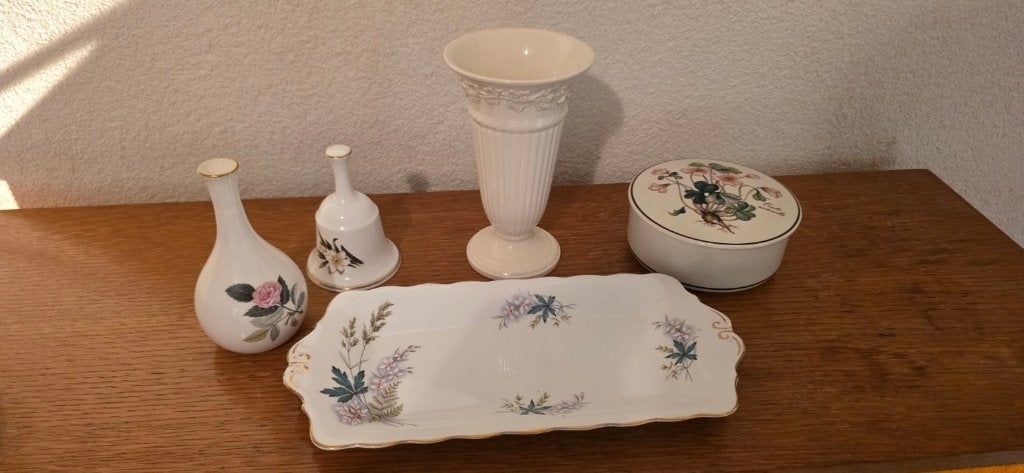 Wedgwood, Villeroy & Boch en Queen Anne porselein – 5 stuks, Ophalen