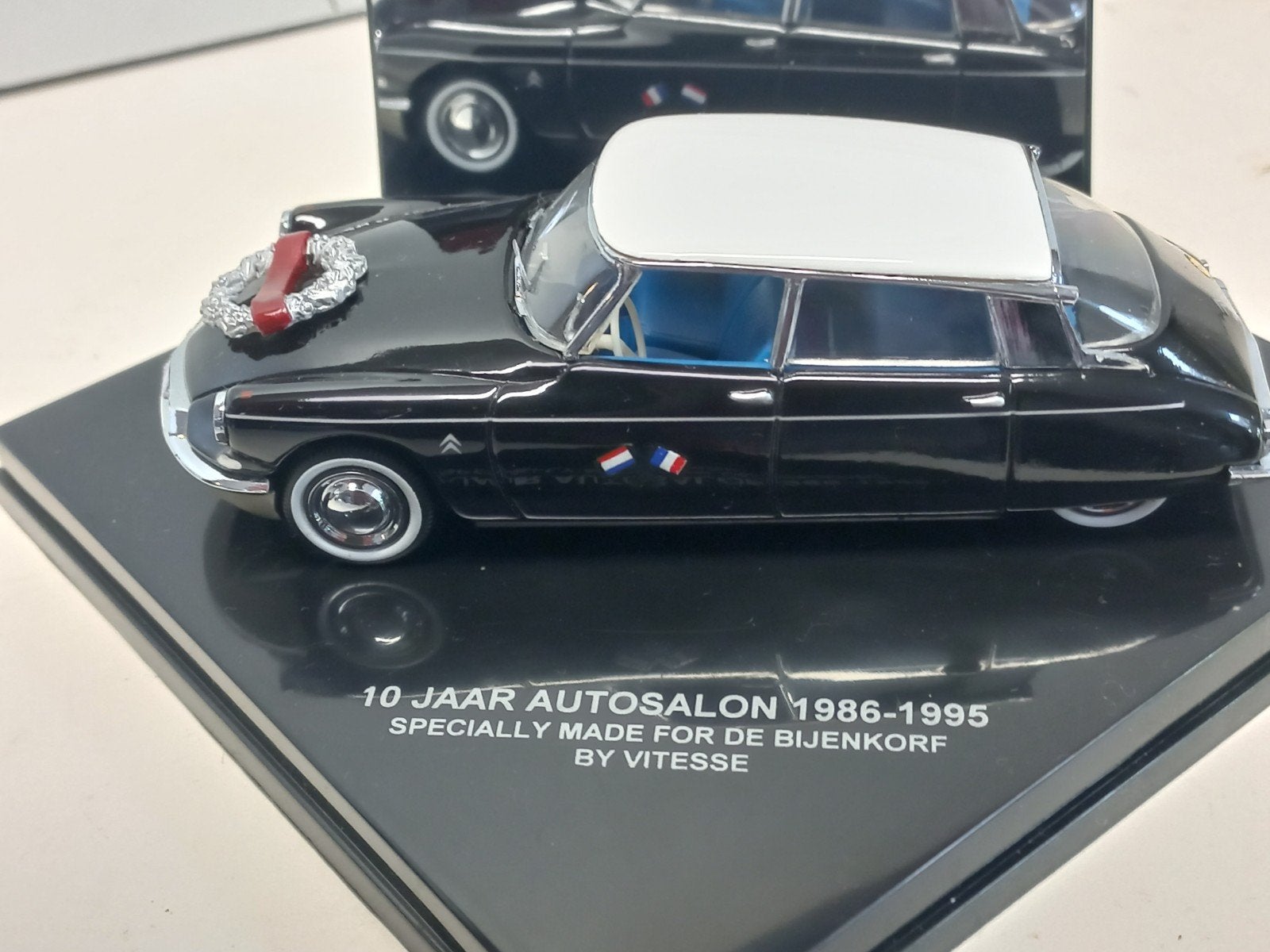 Vitesse Citroën DS 19 "10 Jaar Autosalon" Diecast Model, Hobby en Vrije tijd, Modelauto's | 1:43, Nieuw, Auto, Overige merken