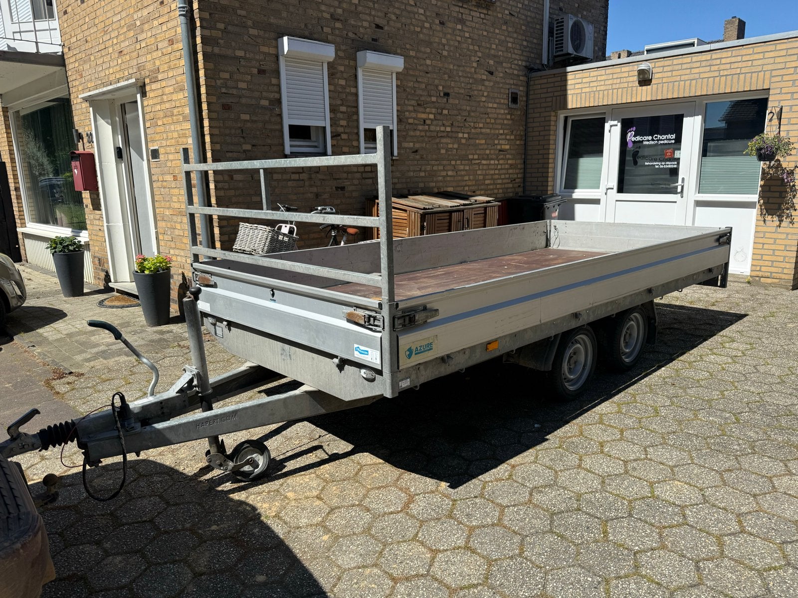Hapert Tandemasser - 3000 kg, Ophalen, Gebruikt
