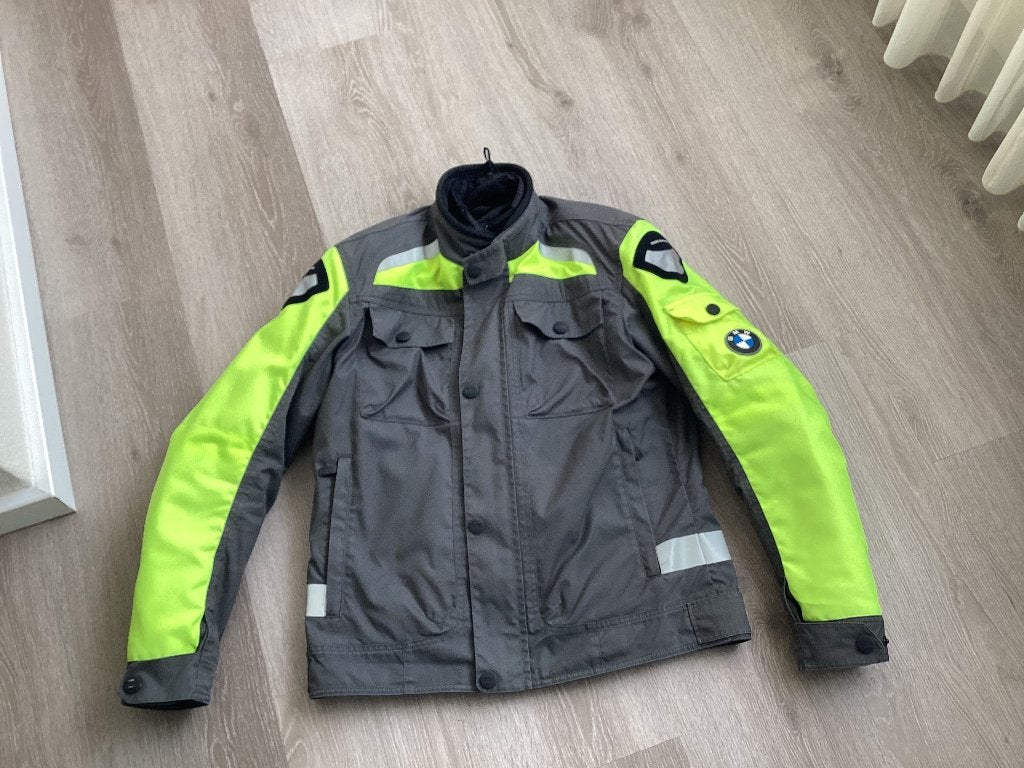 BMW motorjas heren maat 50 NeonShell, Motoren, Kleding | Motorkleding, BMW Motorrad, Jas | textiel, Heren, Ophalen of Verzenden