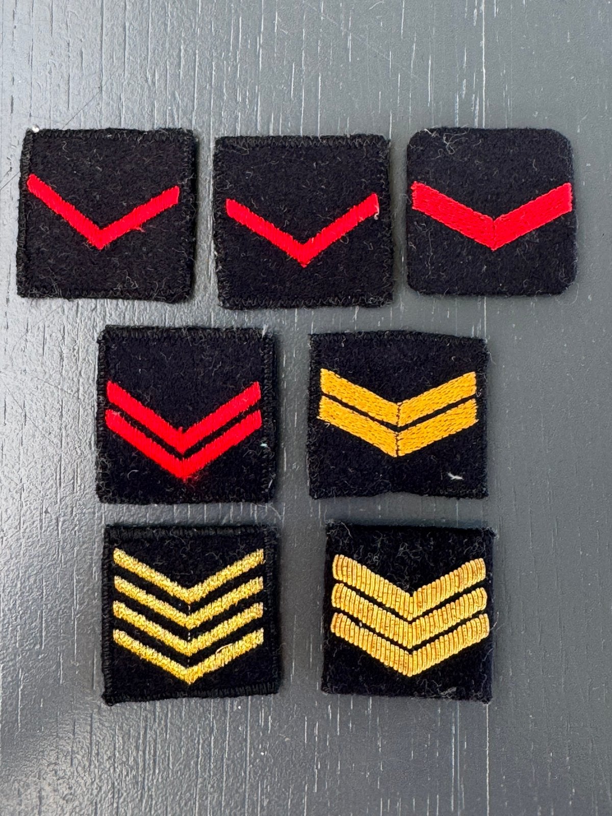 KM diverse rangen kraagpunt, Ophalen of Verzenden, Marine, Nederland, Embleem of Badge