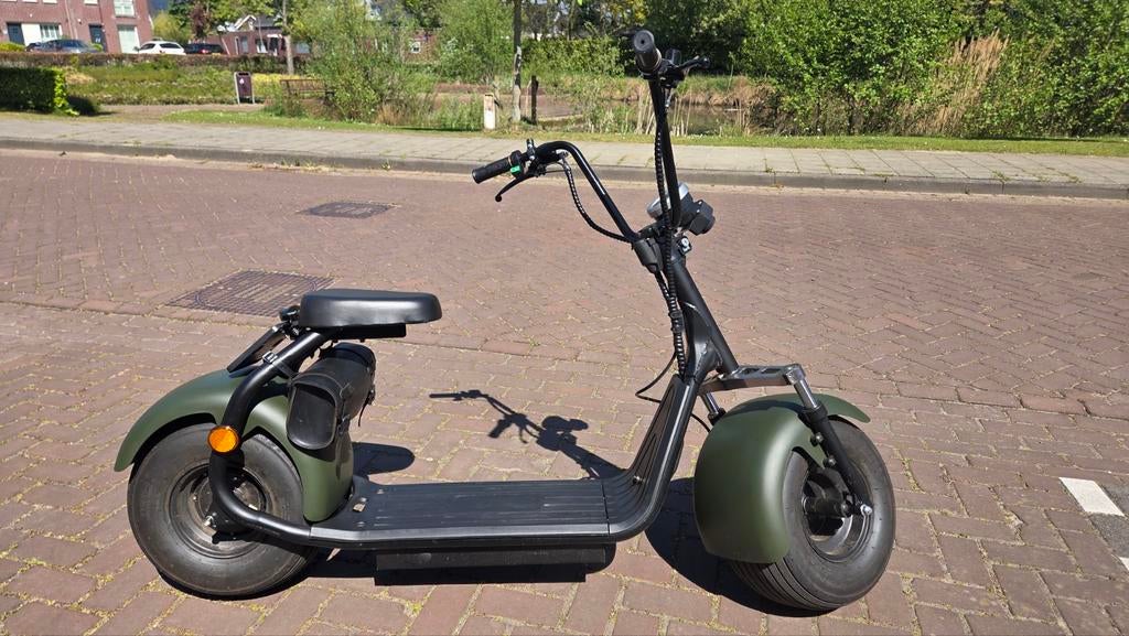 Elektrische Scooter (Rubrider) - Inclusief Accessoires, Fietsen en Brommers, Ophalen, Gebruikt, Elektrisch, Overige merken
