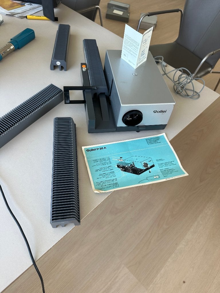 Dia projector Rollei P35A, Ophalen, Zo goed als nieuw